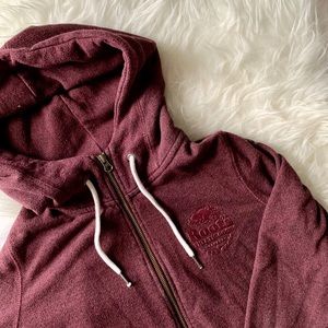Roots | Drawstring Zip Hoodie